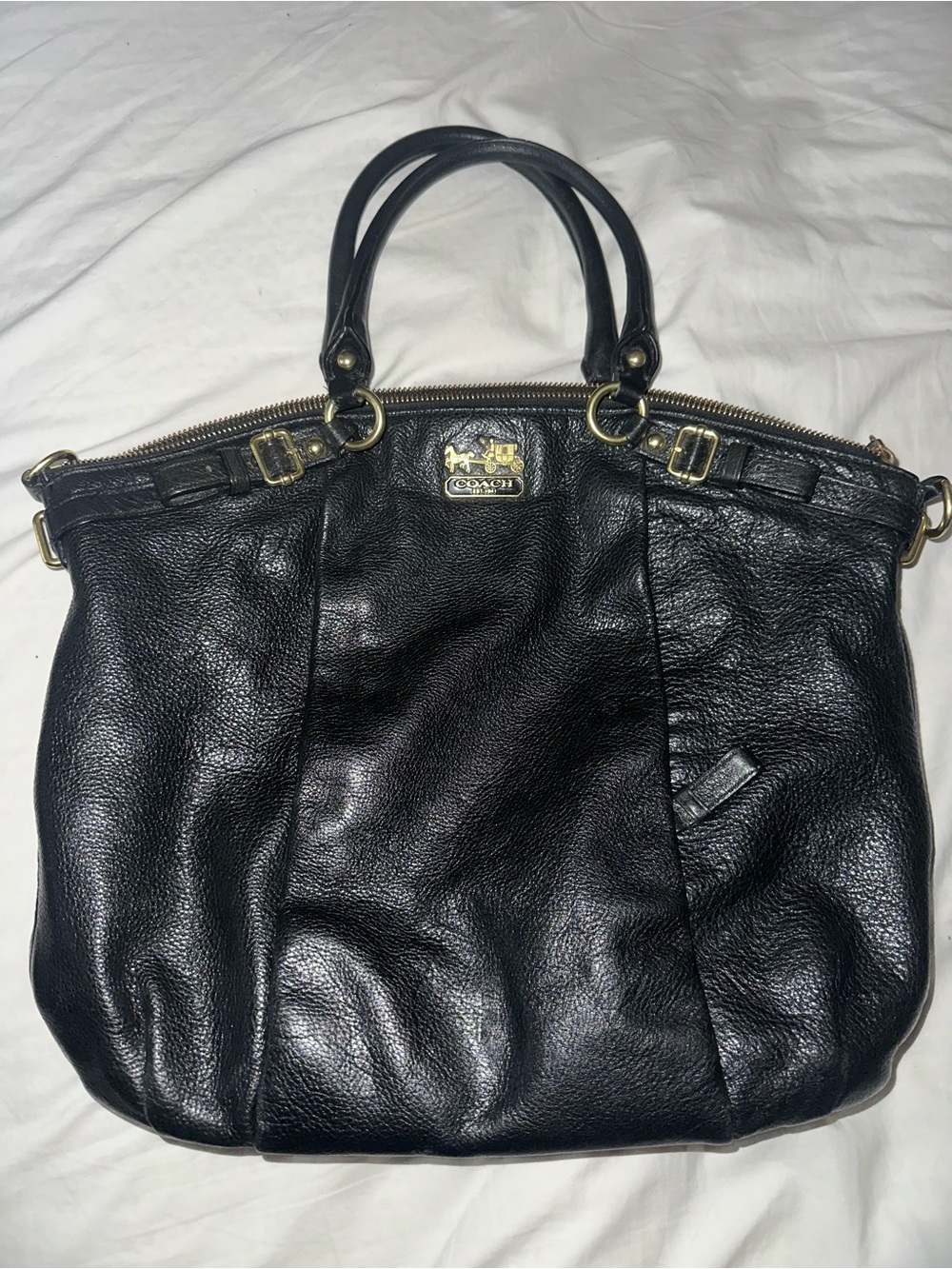 Vintage Coach black purse